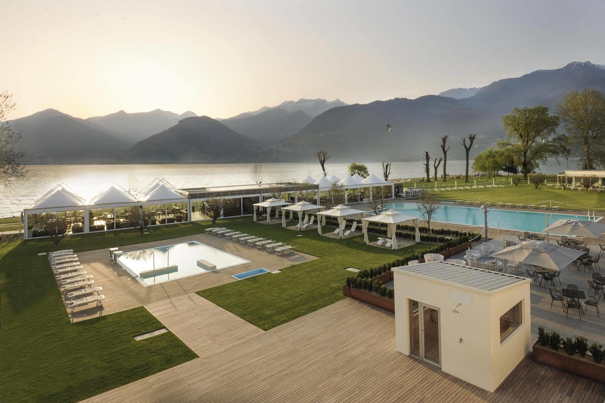 Seven Park Hotel Lake Como - Adults Only Colico Esterno foto